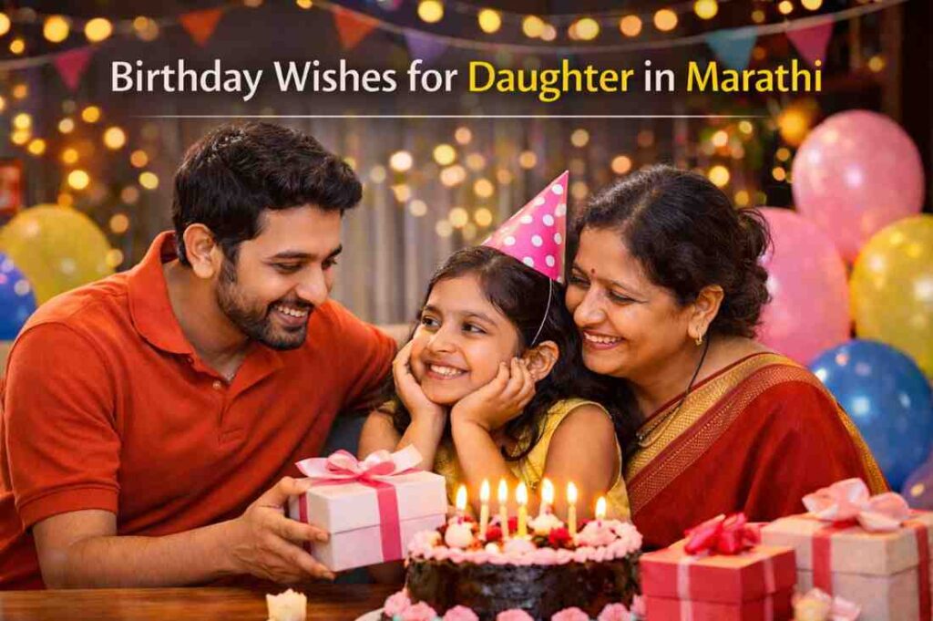 Birthday Wishes for Daughter in Marathi