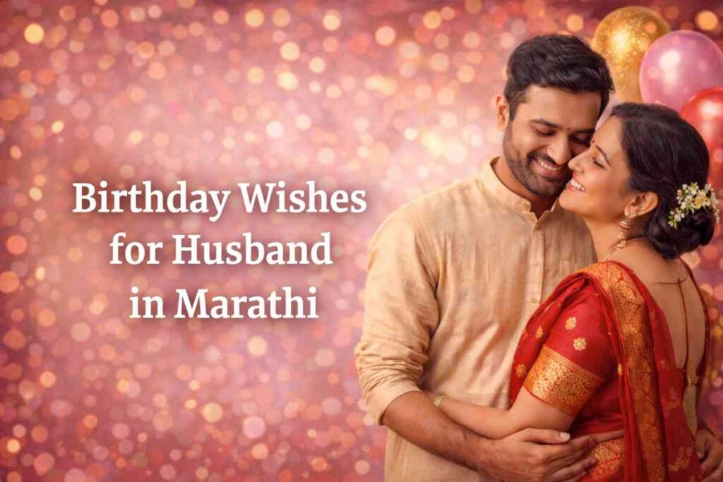 Birthday Wishes for Husband in Marathi 