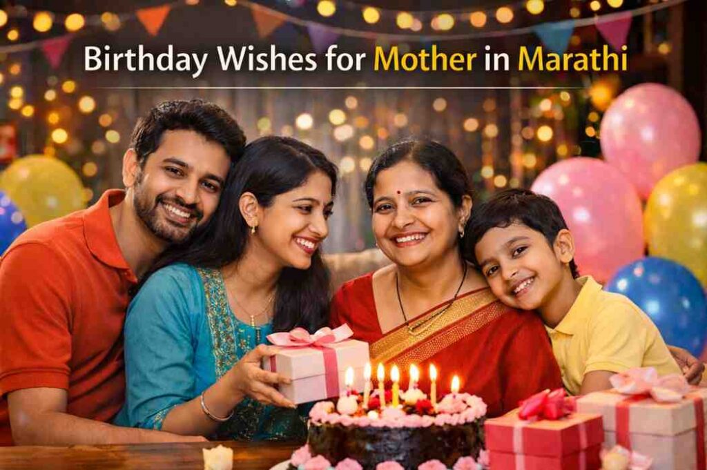 Birthday Wishes for Mother in Marathi 