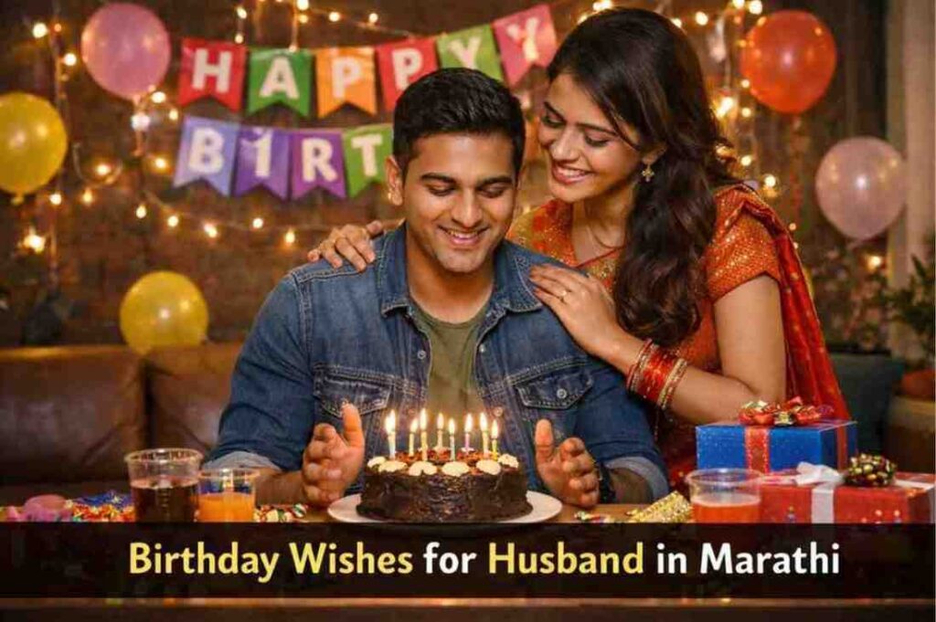 Birthday Wishes for Husband in Marathi