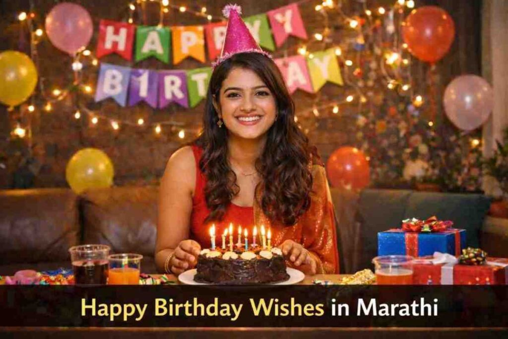Happy Birthday Wishes in Marathi
